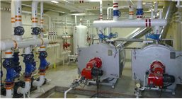 تاسیسات و موتور خانه در سیستم گرمایش ساختمان